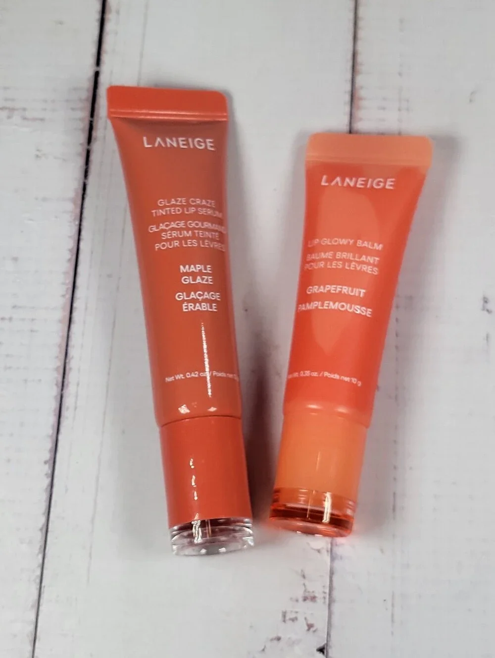 Laneige Glaze Craze Tinted Lip Serum & Glowy Lip Balm Bundle NEW!